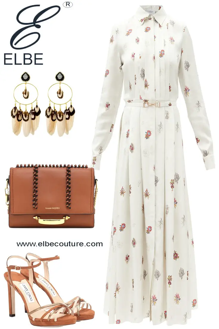 Elbe Couture's Summer white outfit 